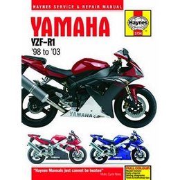 Haynes Repair Manual For Yamaha YZF-R1 YZFR1 98-03