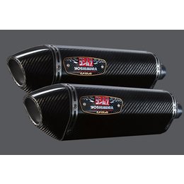 Carbon Fiber Sleeve Mufflers With Carbon Fiber Tips Yoshimura R-77 Dual Slip-on Mufflers Stainless Carbon For Suzuki Gsx-1300r 08-12