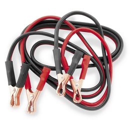 Red/black Bikemaster Jumper Cables With Pouch 8 Feet Red Black