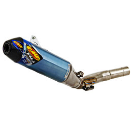 FMF Factory 4.1 RCT Slip-On Muffler With Carbon Endcap Blue For Yamaha YZ250F 14