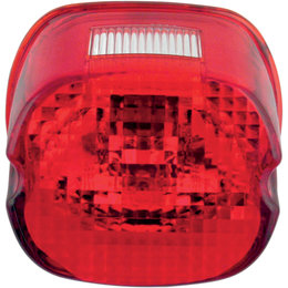 Drag Specialties Laydown Taillight Lens With Top Tag Window For Harley 0902-6320