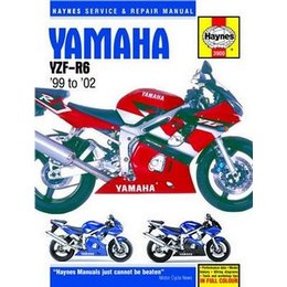 Haynes Repair Manual For Yamaha YZF-R6 YZFR6 99-02