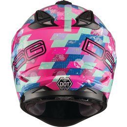 GMAX Womens Divas DSG GM11S Checked Out Sport Snow Helmet With Dual Pane Shield Pink