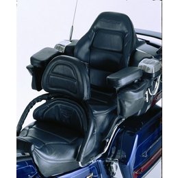 Black Show Chrome Passenger Armrests For Honda Gl1500 Goldwing