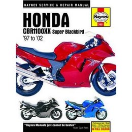 Haynes Repair Manual For Honda CBR1100XX 97-02