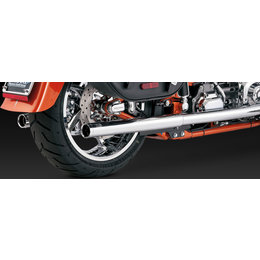 Vance & Hines Softail Dual Exhaust Chrome For Harley FLST FXS FXST 97-07