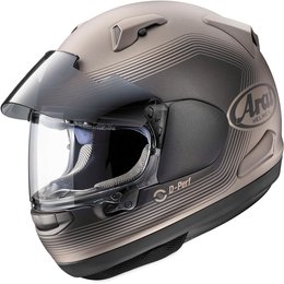 Arai Quantum-X Shade Full Face Helmet With Flip Up Shield Beige