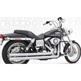 Freedom Performance Exhaust Independence Long Chrome For Harley FXD 2006-2013
