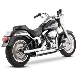 Vance & Hines Straightshots HS Exhaust Full System Chrome For Harley Softail