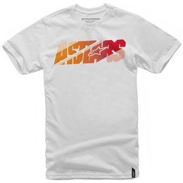 Alpinestars Mens Bars T-Shirt White