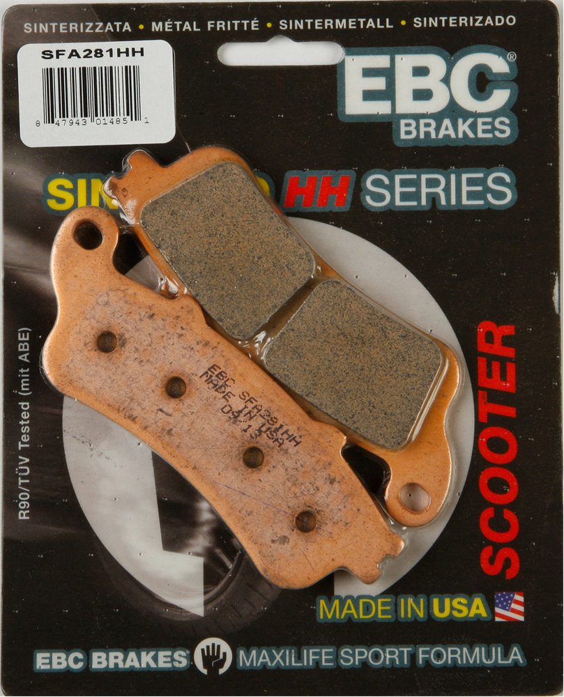 Made In USA EBC SFA264HH SFA Sintered Scooter Brake Pads 