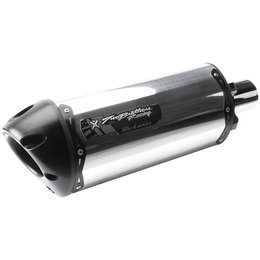Stainless Steel Mid Pipe, Aluminum Muffler, Black End Cap Two Brothers Racing M-2 Bs Slip-on Muffler Aluminum For Yamaha Fz8 11