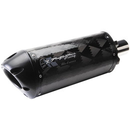 Stainless Steel Mid Pipe, Carbon Fiber Muffler, Black End Cap Two Brothers Racing M-2 Bs Slip-on Muffler Carbon Fiber For Yamaha Fz8 11