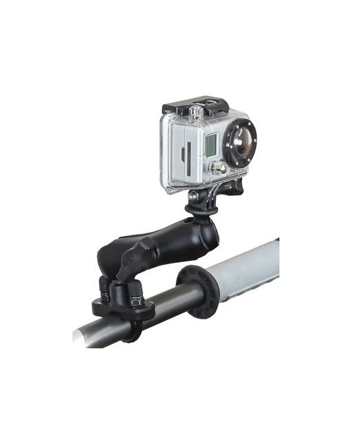 Ram Mounts Motorbike Riding Double Socket Arm For 1 Inch Ball Camera 