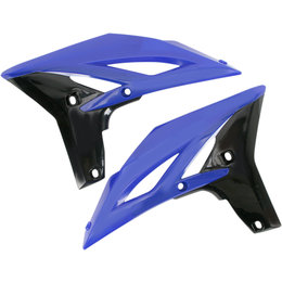 Acerbis Radiator Shrouds For Yamaha YZ250F YZ450F Blue Black 2171761034 Blue