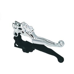 Chrome Kuryakyn Cable Clutch Silhouette Levers For Harley Davidson 97-08