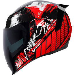 Icon Airflite Stim Full Face Helmet Red