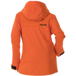 Divas Womens Prizm Waterproof Shell Technical Snowmobile Jacket Orange