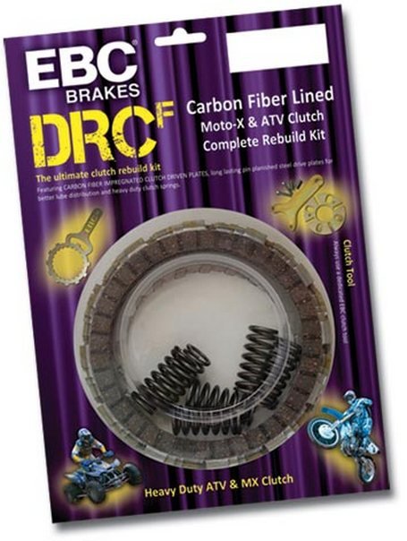 EBC DRC Series Clutch Kit  Yamaha YZ85 02-16 with Wiseco Clutch Cover Gasket