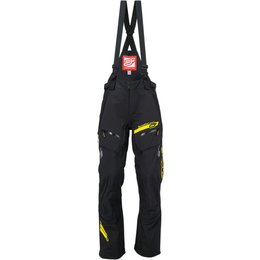 Arctiva Mens Vibe Shell Removable Bib Snowmobile Pants Black