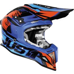 Just1 J12 J-12 Dominator MX Helmet Blue