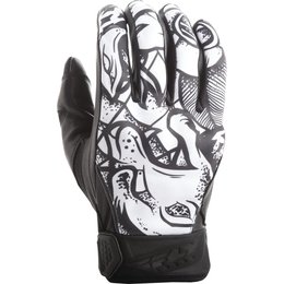 Fly Racing Mens Street Subvert Ink N Needle Gloves Black