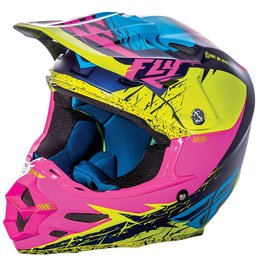 Fly Racing F2 Carbon MIPS Restrospec Helmet Yellow