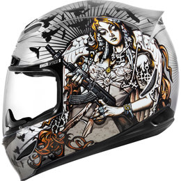 Icon Airmada Nikova II Full Face Helmet Silver