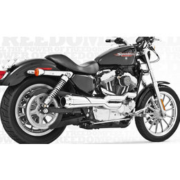 Freedom Performance Exhaust American Outlaw High 2-Into-1 Chrome 2004-2013