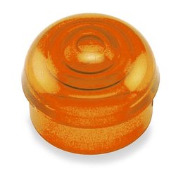Amber Bikers Choice Smooth Bullet Marker Light Replacement Lens
