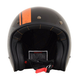 AFX FX-76 FX76 Raceway Open Face Helmet Black