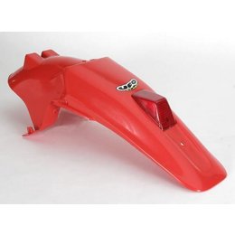UFO Plastics Enduro Rear Fender Red For Honda XR 650R 00-09
