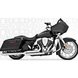 Freedom Performance Exhaust Union 2-Into-1 Chrome For Harley FLH FLT 1995-2013
