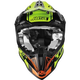 Just1 J12 J-12 Dominator MX Helmet Green