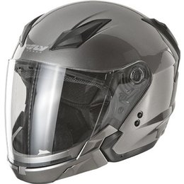 Titanium Fly Racing Tourist Open Face Helmet 2013
