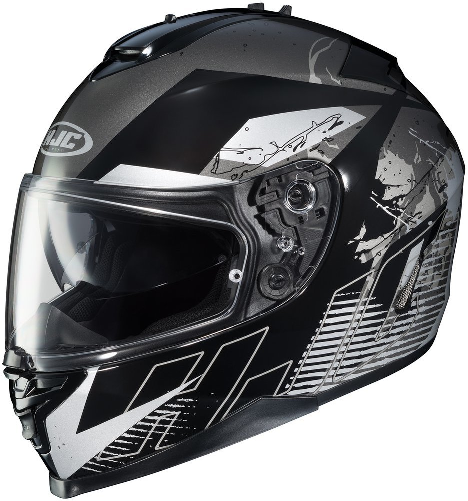 $199.99 HJC IS-17 Blur Full Face Motorcycle Helmet With #206106