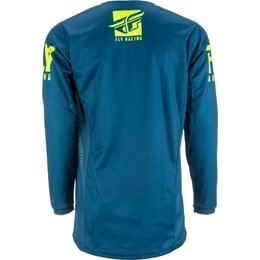 Fly Racing Mens Kinetic Shield Jersey Blue