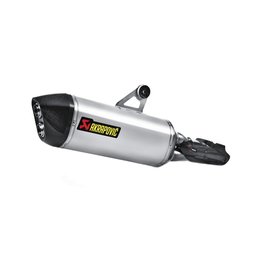 Akrapovic Slip-On Series Exhaust Oval Muffler Stainless Steel For BMW R1200GS