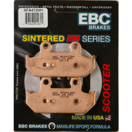EBC SFA HH Sintered Scooter Rear Brake Pads Single Set For Suzuki SFA412HH Unpainted