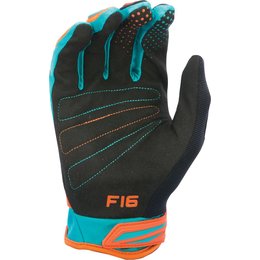 Fly Racing Youth Boys MX Offroad F-16 Riding Gloves Orange