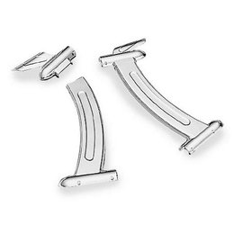 Chrome Kuryakyn Boomerang Frame Covers For Yamaha V-star 650