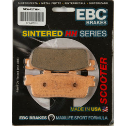 EBC SFA HH Sintered Scooter Rear Brake Pads Single Set For SYM SFA427HH Unpainted