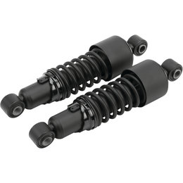 HardDrive Lowering Shocks 10.5 Inch Pair For Harley-Davidson Black WP99-04520B Black