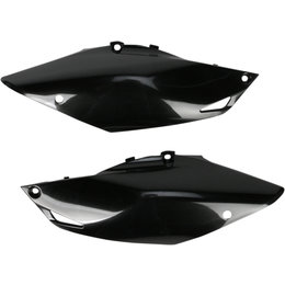 UFO Plastics Side Panels Pair For Honda CRF250R CRF450R Black HO04659-001