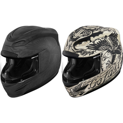 Icon airmada hot sale scrawl helmet