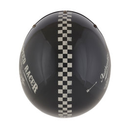 AFX FX-76 FX76 Speed Racer Open Face Helmet Black