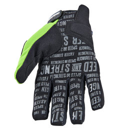 Green Speed & Strength Lunatic Fringe Mesh Textile Gloves