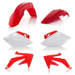 Acerbis Replacement Plastic Kit For Honda CRF450R 2005-2006 Red White Red