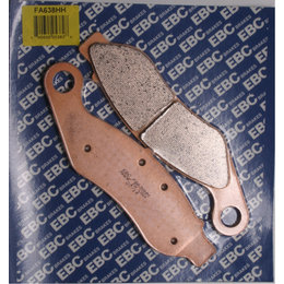 EBC Double-H Sintered Front Brake Pads Single Set For Harley-Davidson FA638HH Unpainted