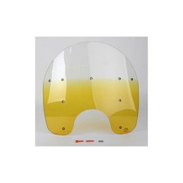 Memphis Shades 15 Inch Windshield Yellow For Harley FLSTF/C/N